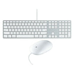 Apple Wired USB Keyboard & Mouse Combo A1243 A1152 - Securis