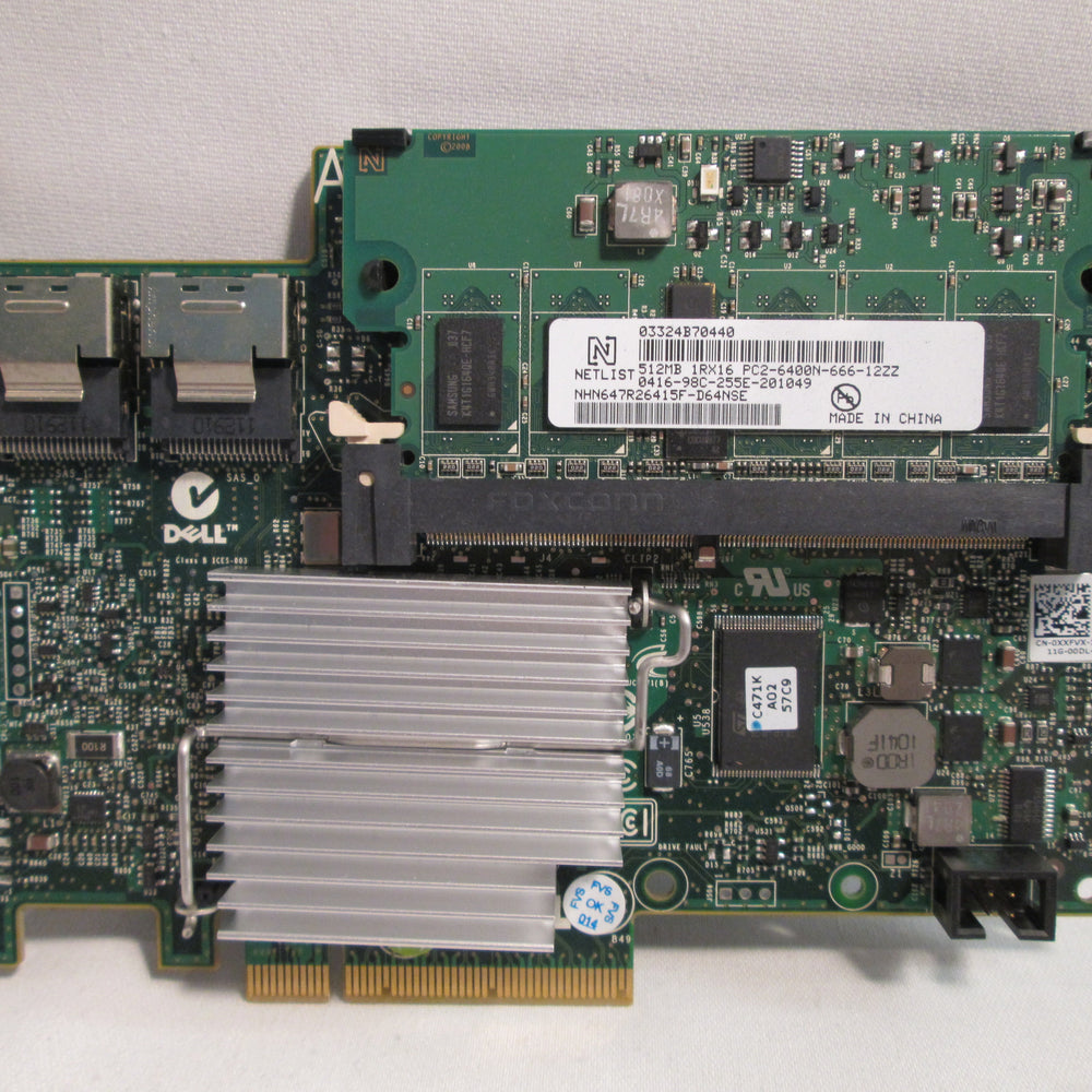 Dell 0XXFVX Perc H700 SAS PCI-Ex8 RAID Controller With 512MB - Securis