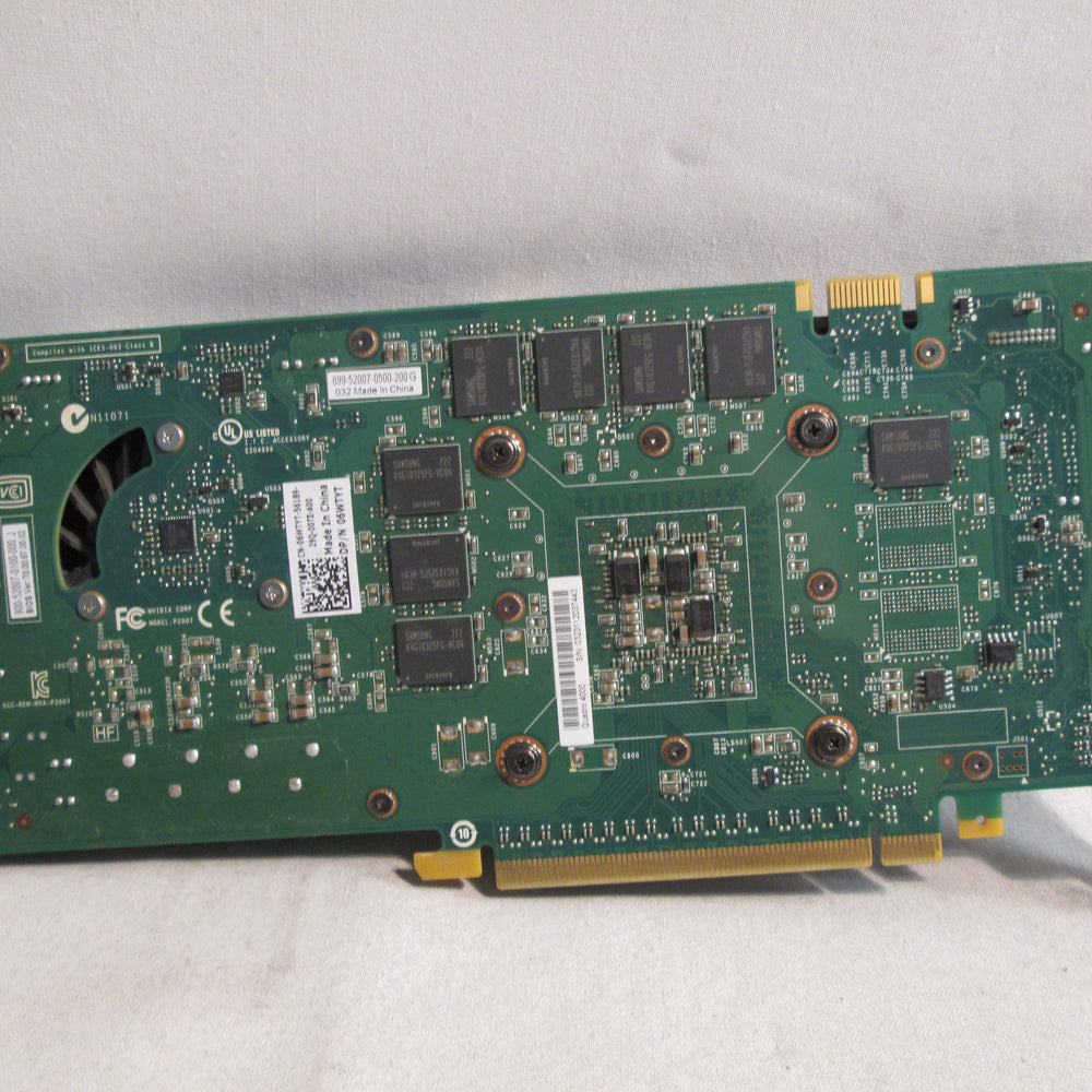 DELL NVIDIA Quadro 4000 2GB Video Graphics Card GDDR5 038XNM - Securis