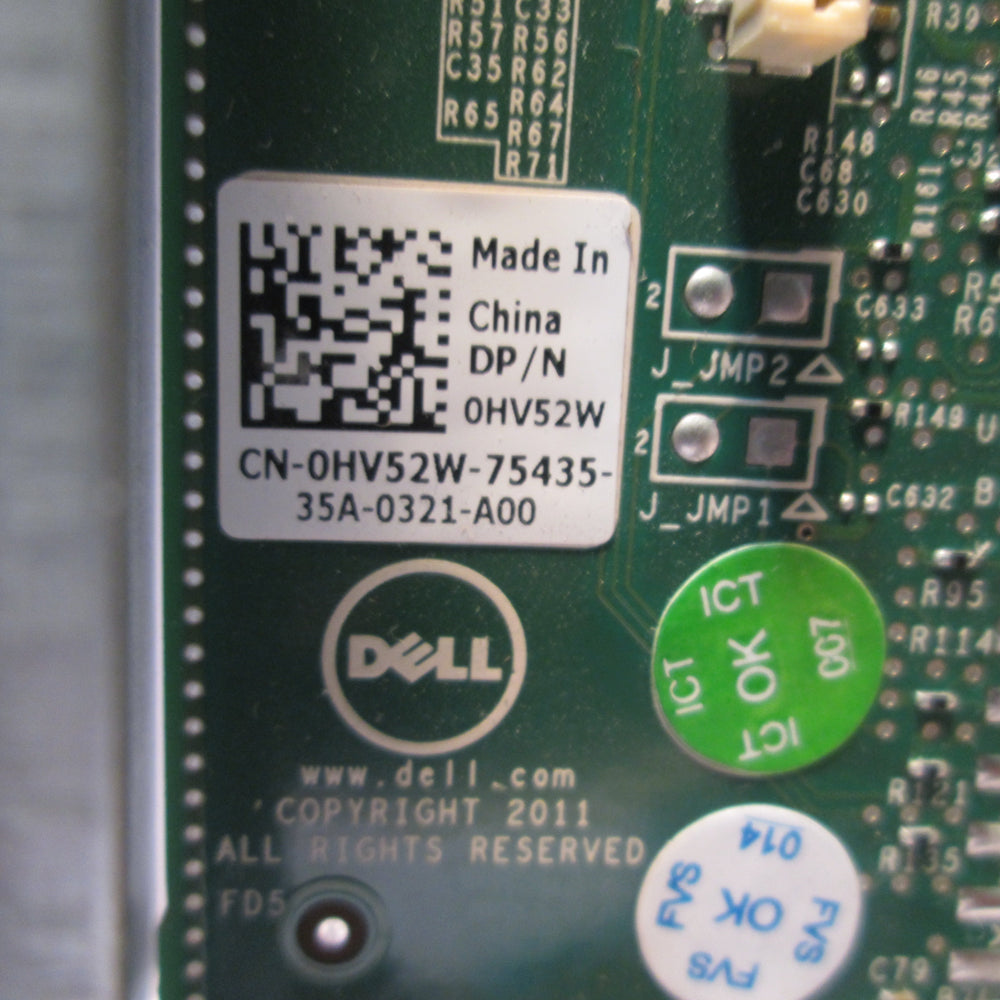 Dell Perc H310 Internal RAID Controller Card 0HV52W - Securis