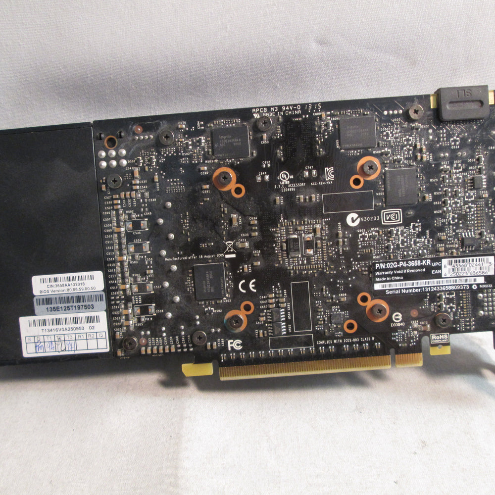 EVGA GeForce GTX 650 Ti Boost 2GB GDDR5 Video Graphics Card 02G-P4-3658-KR - Securis