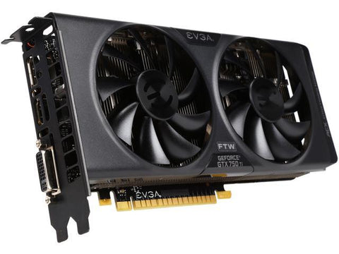 EVGA GeForce GTX 750 Ti 02G-P4-3757-KR 2GB GDDR5 Video Card - Securis