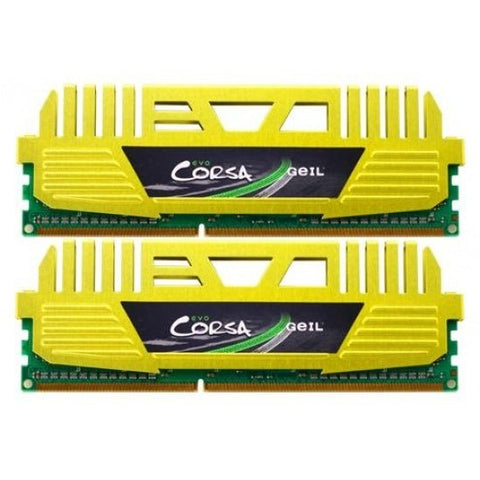Geil EVO Corsa 16GB (2x8) PC3-10600 DDR3-1333MHz DIMM Ram GOC364GB1333C9DQC - Securis