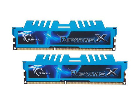 G.Skill Ripjaws X 8GB (1x8GB) 1866 MHz PC3-14900 DDR3 Memory F3-1866C9D-16GXM - Securis