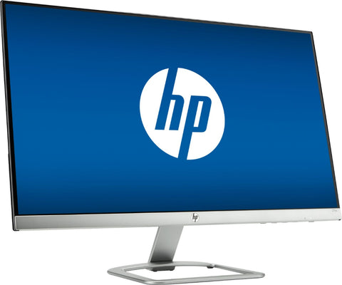 HP 27" 1920 x 1080 Natural Silver Full HD LED Backlit IPS Monitor 27es - Securis