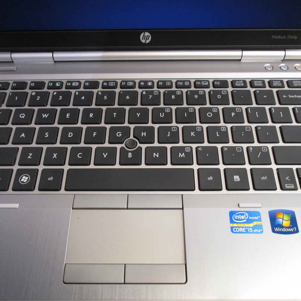 HP EliteBook 2560p Intel Core i7 2.70GHz 4GB Ram Laptop {Integrated Graphics} - Securis