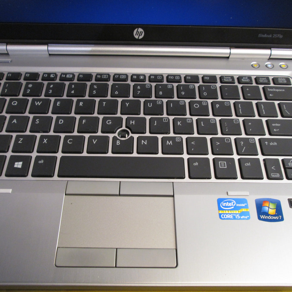 HP EliteBook 2570p Intel Core i5 2.60GHz 4GB Ram Laptop {Integrated Graphics} - Securis