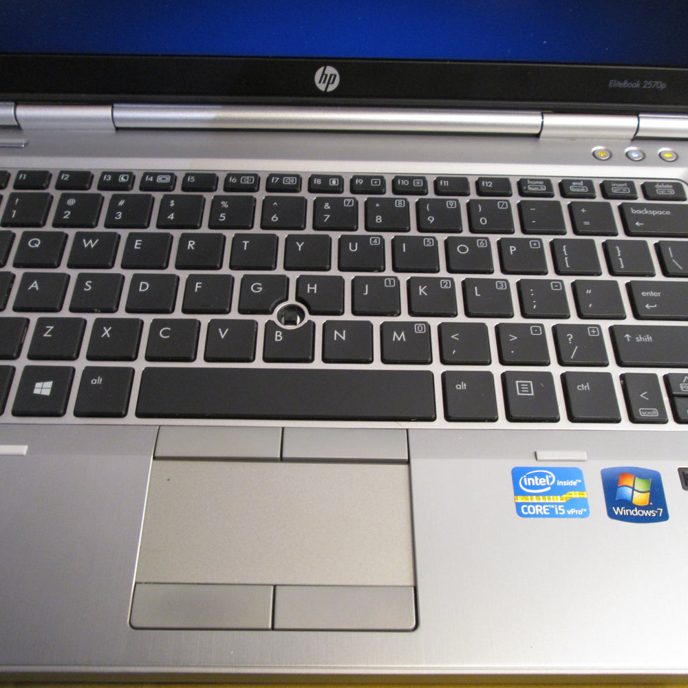 HP EliteBook 2570p Intel Core i7 2.90GHz 8GB Ram Laptop {Integrated Graphics} - Securis