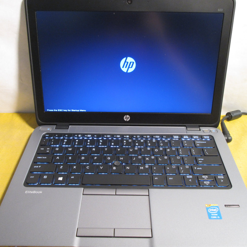 HP EliteBook 820 G1 Intel Core i5 1.60GHz 8G Ram Laptop {Integrated Graphics} - Securis