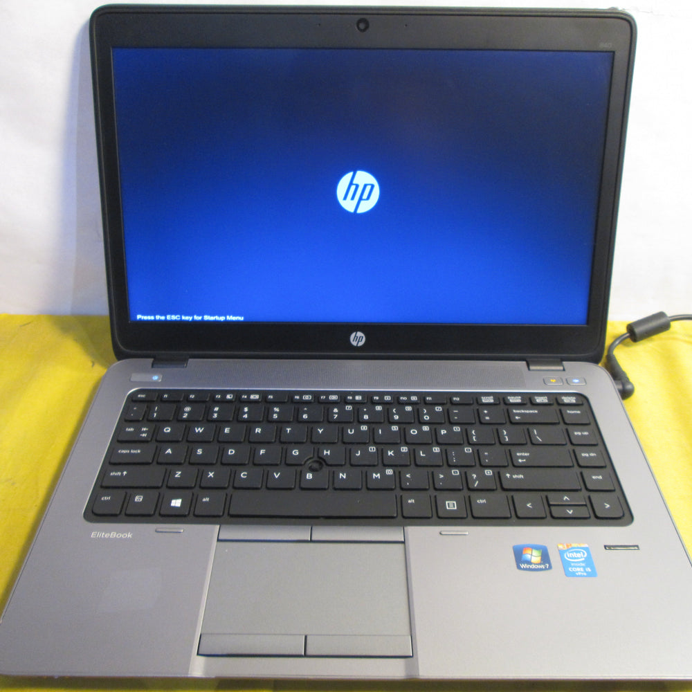 HP EliteBook 840 G1 Intel Core i7 2.10GHz 8GB Ram Laptop {Integrated Graphics} - Securis