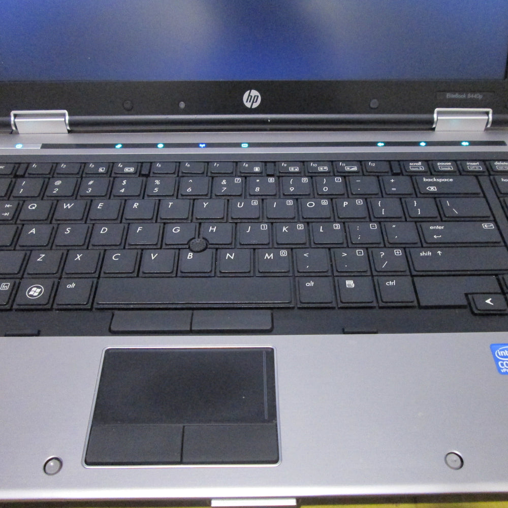 HP EliteBook 8440p Intel Core i5 2.40GHz 4GB Ram Laptop {Integrated Graphics} - Securis