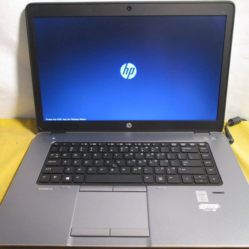 HP EliteBook 850 G2 Intel Core i5 2.30GHz 12G Ram Laptop [Integrated Graphics] - Securis