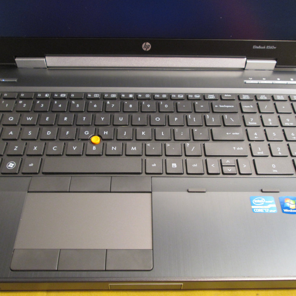 HP EliteBook 8560w Intel Core i5 2.60GHz 8GB Ram Laptop {Radeon Graphics} - Securis