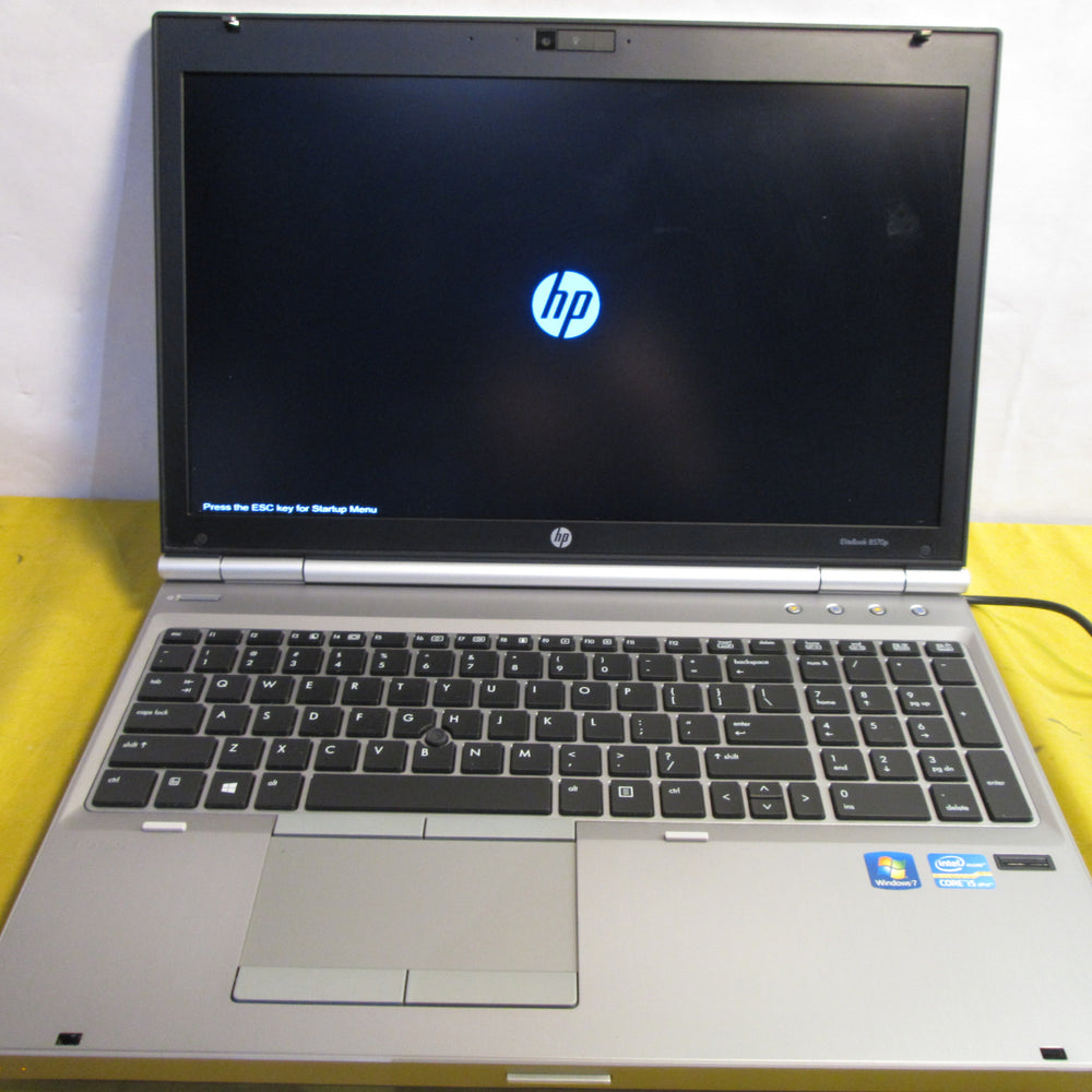HP EliteBook 8570p Intel Core i5 2.60GHz 4G Ram Laptop {Integrated Graphics} - Securis