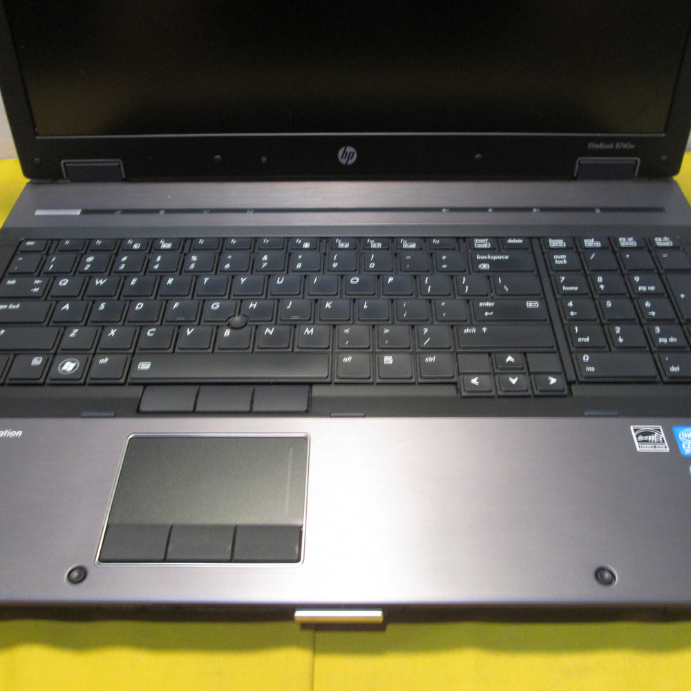 HP EliteBook 8740w Intel Core i7 2.80GHz 4GB Ram Laptop {NVIDIA Graphics} - Securis