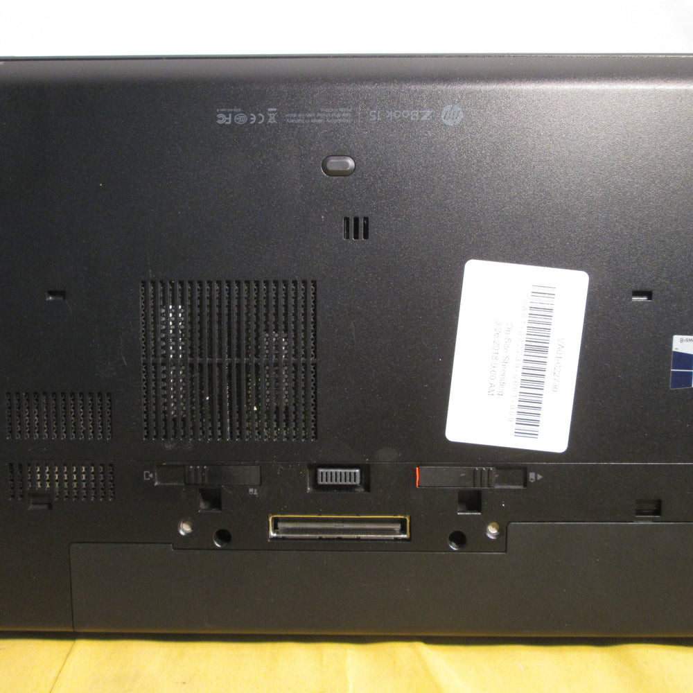 HP ZBook 15 G2 Intel Core i7 2.50GHz QUAD CORE 8GB Ram Laptop {NVIDIA Graphics} - Securis