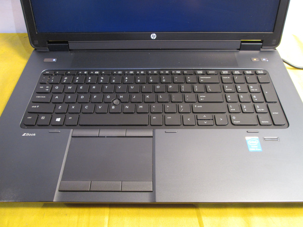 HP ZBook 17 G1 Intel Core i7 2.70GHz QUAD CORE 12GB Ram Laptop