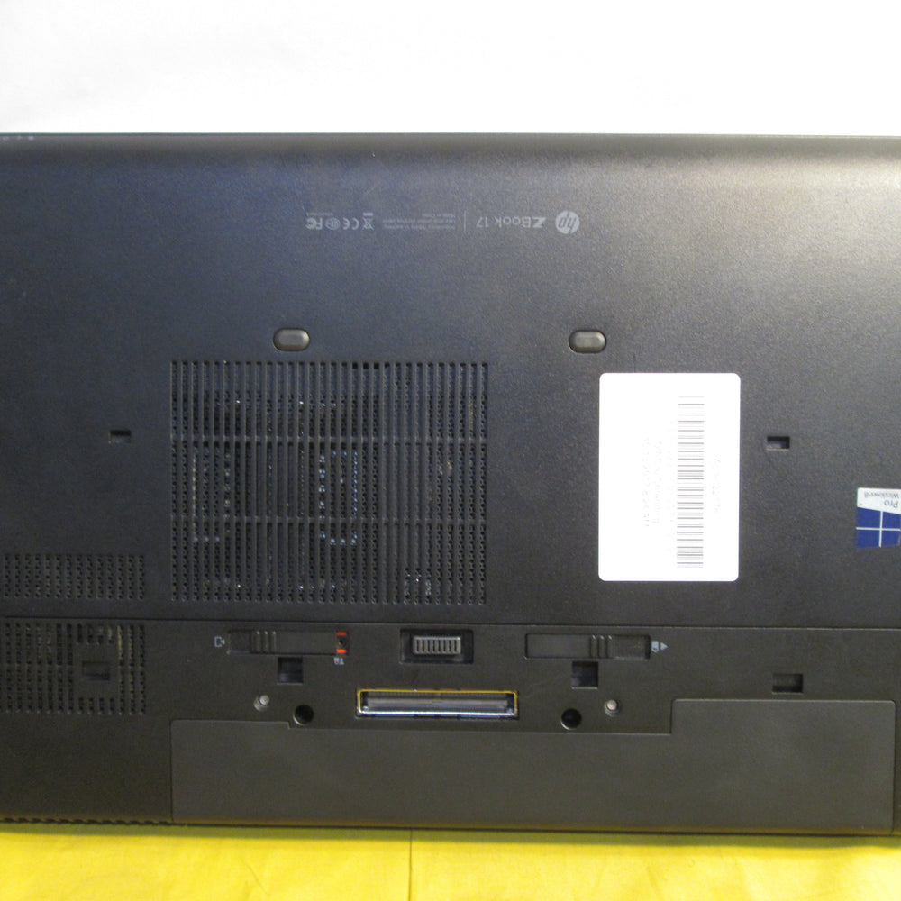 HP ZBook 17 G1 Intel Core i7 2.70GHz QUAD CORE 8G Ram Laptop {NVIDIA Graphics} - Securis