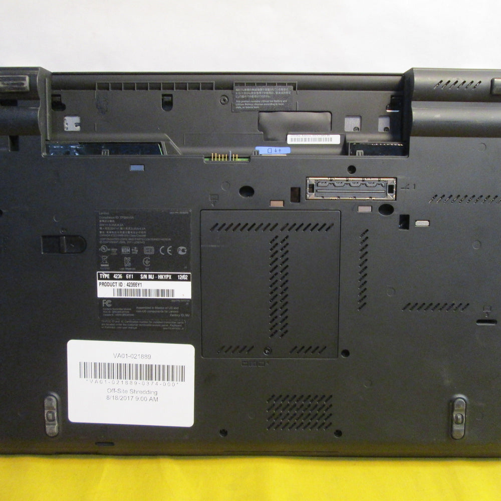 LENOVO T420 4236ZRP Intel Core i5 2.50GHz 4G Ram Laptop {NVIDIA Graphics} - Securis