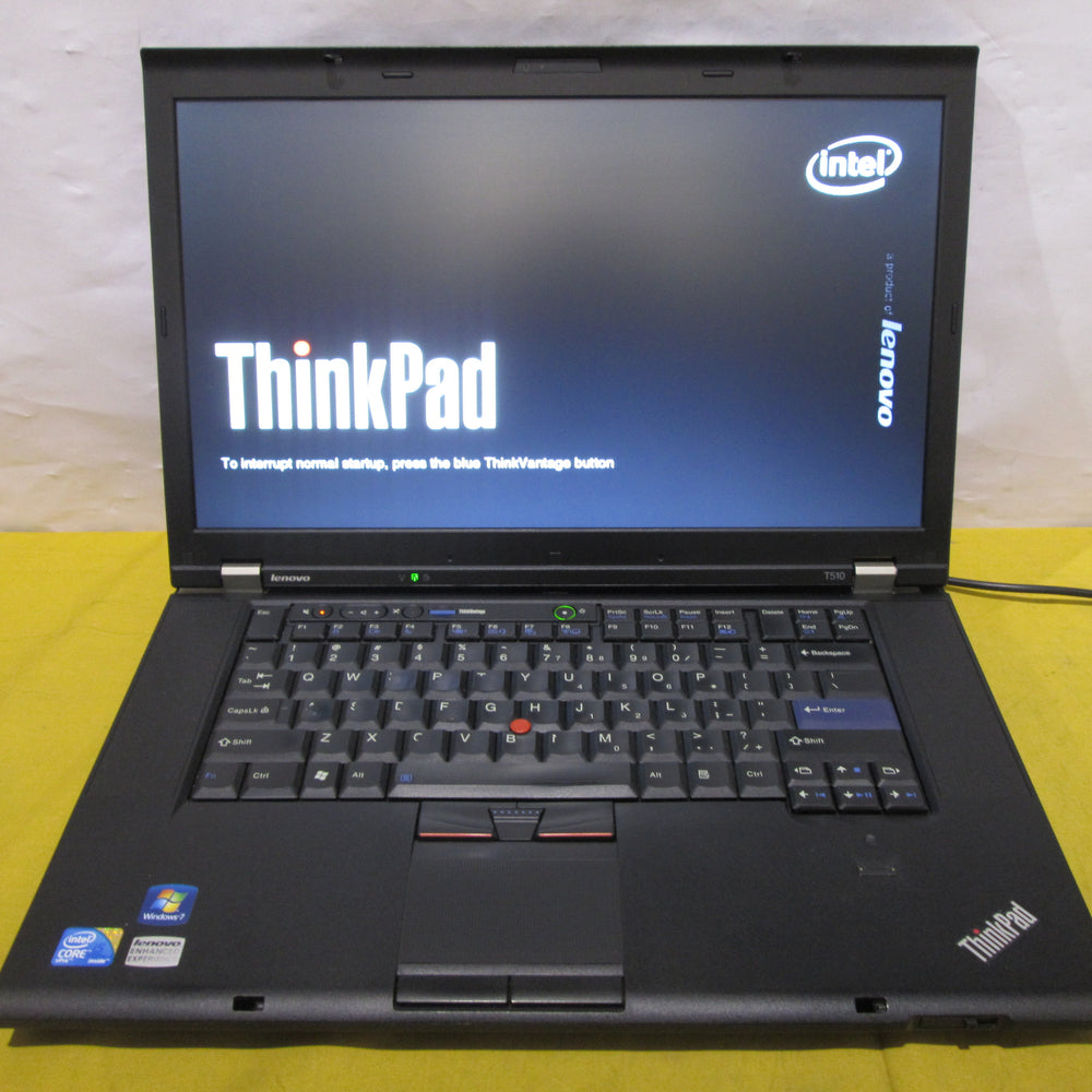 LENOVO T510 431328U Intel Core i5 2.40GHz 4GB Ram Laptop [Integrated Graphics] - Securis