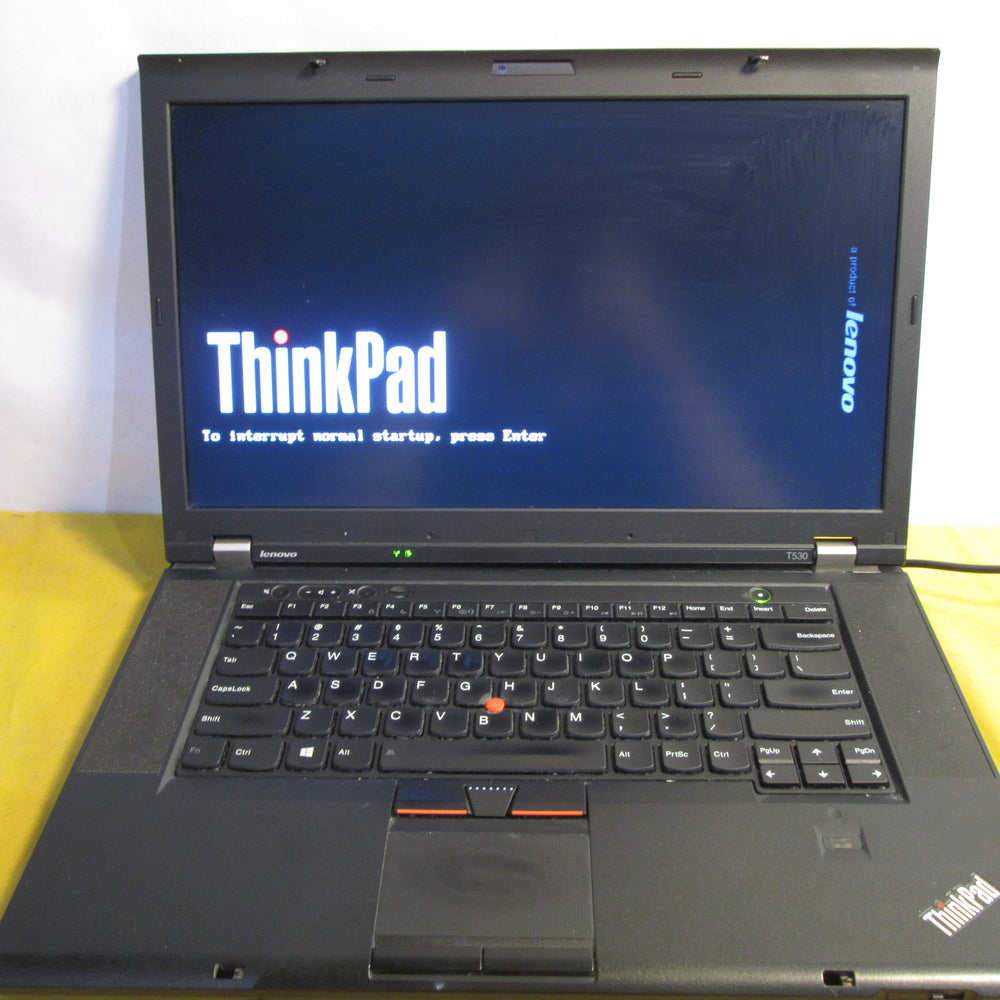 LENOVO T530 2392ARU Intel Core i5 2.60GHz 8GB Ram Laptop {Integrated Graphics} - Securis