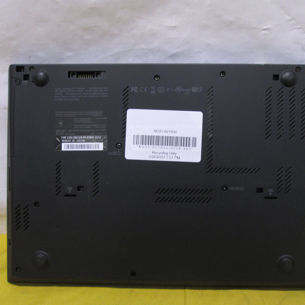 LENOVO X1 129126U Intel Core i5 2.50GHz 8G Ram Laptop {Intel Video} - Securis