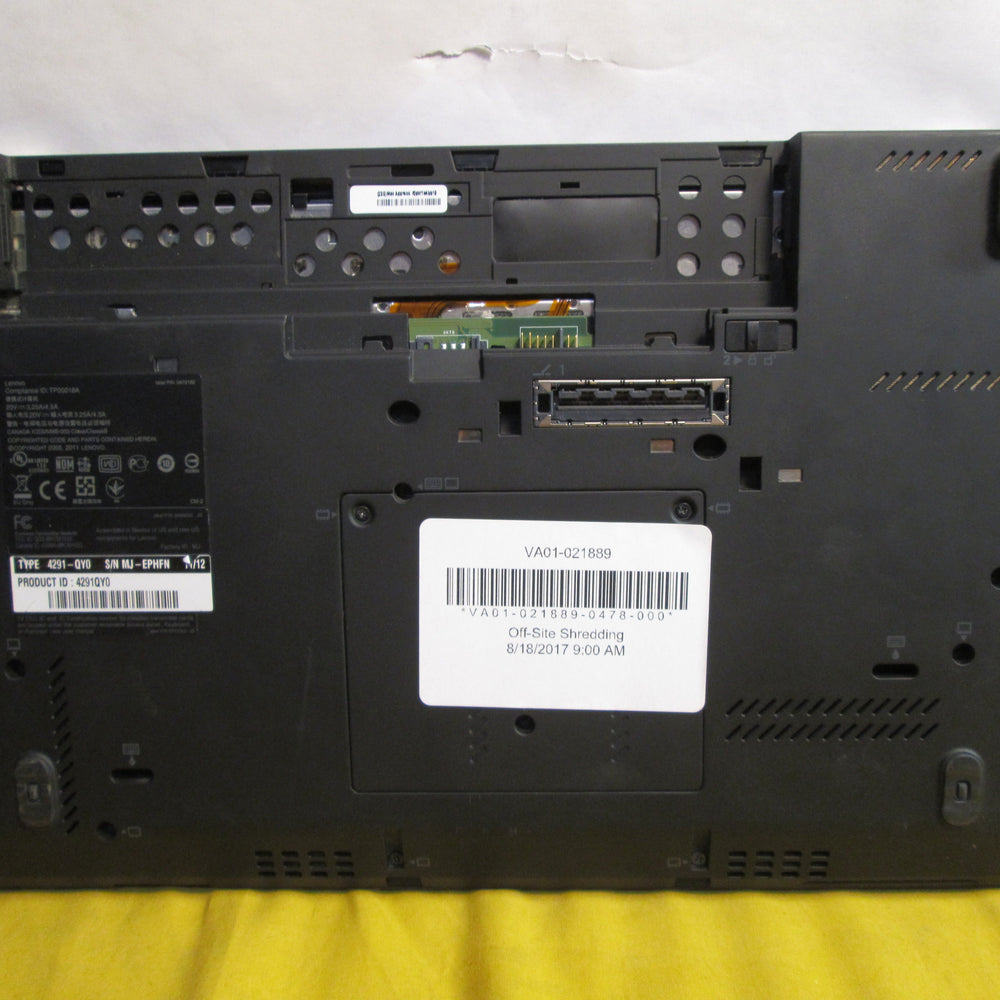 LENOVO X220 429032U Intel Core i5 2.60GHz 4G Ram Laptop {Integrated Graphics} - Securis