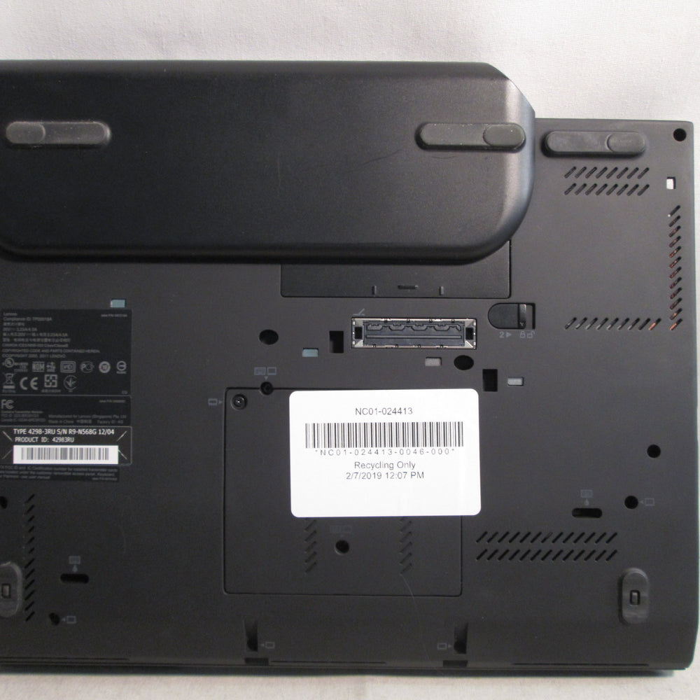 LENOVO X220 42983RU Intel Core i5 2.50GHz 4GB Ram Tablet Laptop {Intel Video} - Securis