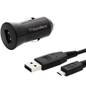 Lot of 5 NEW Blackberry Micro USB In-Vehicle Car Chargers - Securis