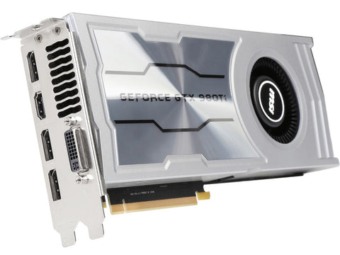 MSI NVIDIA GeForce GTX 980Ti 6GD5 V1 6GB GDDR5 Video Card - Securis