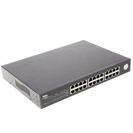 NEW Dell PowerConnect 2224 24-Port 10/100 Ethernet Switch 0XJ022 - Securis
