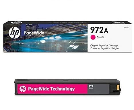 NEW Genuine HP 972A Magenta PageWide Ink Cartridge NOT EXPIRED - Securis