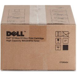 NEW Genuine/OEM Dell RF013 High Capacity Magenta Toner Cartridge 3110CN, 3115CN - Securis