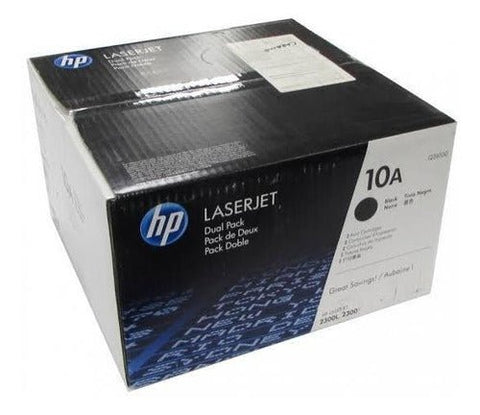 NEW HP 10A Dual Pack Black Toner Cartridge Q2610D for HP LaserJet 2300L 2300 - Securis