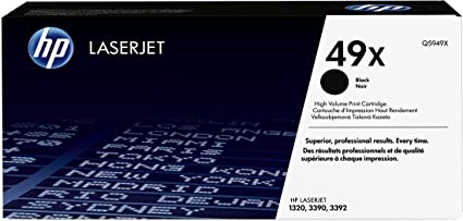 NEW HP 49X (Q5949X) Black High Yield Original LaserJet Toner Cartridge - Securis