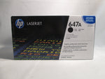 New HP 647A CE260A Black Toner Cartridge for HP LaserJet CP4025, CP4525 - Securis