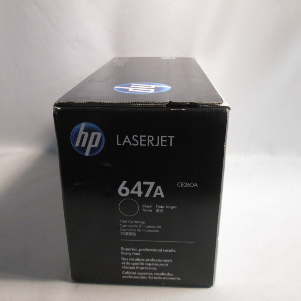 New HP 647A CE260A Black Toner Cartridge for HP LaserJet CP4025, CP4525 - Securis