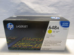 New HP 648A CE262A Yellow Toner Cartridge for HP LaserJet Enterprise - Securis