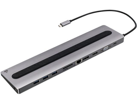 NEW IOGEAR GUD3C02B Dock Pro 100 USB-C 4K Ultra-Slim Station - Securis