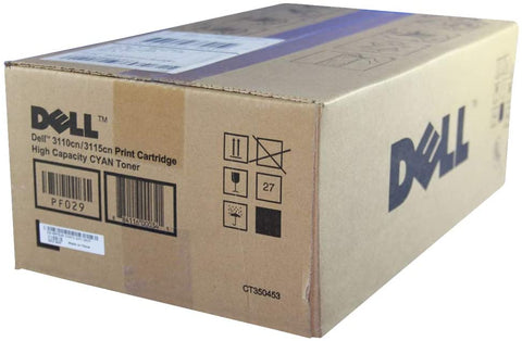 NEW OPEN BOX DELL CT350453 High Capacity Cyan Toner Cartridge - Securis