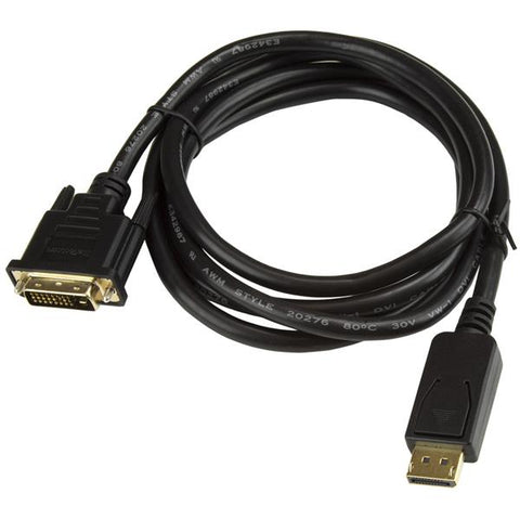 NEW StarTech E342987 Cable 6' Display Port To DVI-D Dual Link - Securis