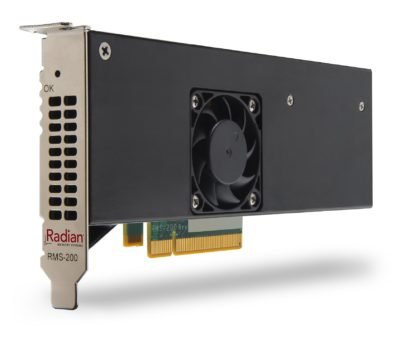 Radian RMS-200/8G PCI-e x8 8GB NVRAM Accelerator Edge Card - Securis