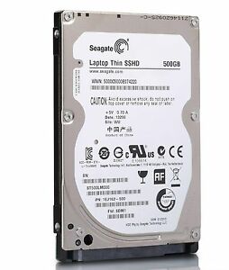 Seagate ST500LM000 500GB 2.5" Laptop Thin 7mm SSHD Solid State Hybrid Hard Drive - Securis