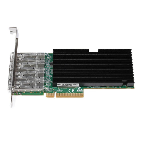 Silicom PE310G4SPI9LB-XR Quad Port 10GB PCI-e Server Adapter - Securis