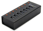 StarTech ST7300U3M 7 Port USB 3.0 Hub w/ 12v Power Adapter and USB 3.0 Cable - Securis