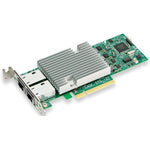 Supermicro Dual Port 10 Gigabit Ethernet Network Card AOC-STG-I2T Low Profile - Securis