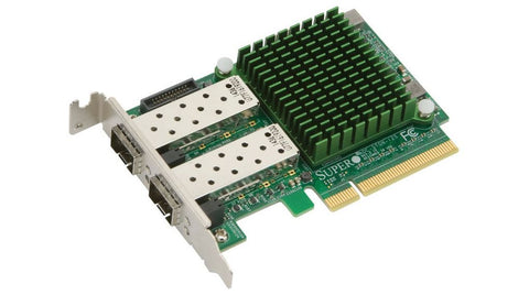 Supermicro Low Profile AOC-STGN-I2S 10Gigabit Ethernet Card PCI-E - Securis