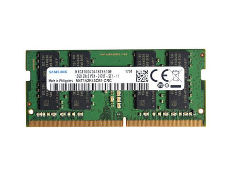 Samsung SODIMM 2Rx8 16GB PC4-19200 (DDR4-2400) 2Rx8 M471A2K43CB1-CRC Memory RAM