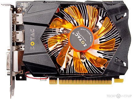 Zotac GeForce GTX 650 Ti 2GB DDR5 Video Card - Securis